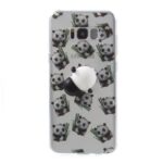 Θήκη TPU Σιλικόνης Squishy Panda 3D για Samsung Galaxy S8 Plus