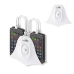 Σταθμός Φόρτισης Τοίχου NAMISEN NS-C525 Τεσσάρων Συσκευών με 4 Καλώδια Usb - Λευκό