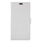 Θήκη Πορτοφόλι (Crazy Horse) με Βάση Στήριξης για Huawei Honor 6X (2016) - Λευκό