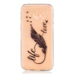 Θήκη TPU Σιλικόνης Feather Style για Galaxy A3 2017