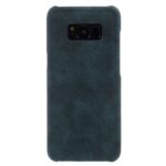 Θήκη Hard Cover Δερματίνης για S8 Plus - Βαθύ Μπλε