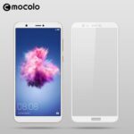 Full Tempered Glass  / Τζαμάκι MOCOLO για Huawei P Smart / Enjoy 7S - Λευκό