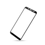 Full Glue Tempered Glass - Τζαμάκι Προστασίας AMORUS για Galaxy J6 2018 - Μαύρο Πλαίσιο