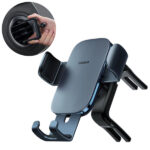 Βάση Κινητού Αυτοκινήτου BASEUS Metal Age II Gravity για τον Αεραγωγό - Σκούρο Γκρι