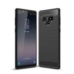 Θήκη Carbon Fiber Texture Brushed για Galaxy Note 9 - Μαύρη