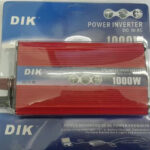 Μετασχηματιστής Τάσης Power Inverter Αυτοκινήτου 1000W για Μετατροπή 12V DC σε 220V AC - Κόκκινο