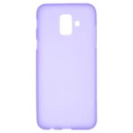 Θήκη TPU Σιλικόνης για Galaxy A6 2018 - Μωβ Ματ