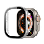 Dux Ducis Hamo Θήκη με Τζαμάκι Προστασίας για Apple Watch Ultra 49mm - Ασημί