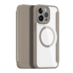 Θήκη DUX DUCIS Skin X Pro Book Style Magsafe Magnetic Flip Cover για iPhone 14 Pro Max - Μπεζ