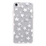 Θήκη TPU Σιλικόνης για Galaxy S8 - Ασημί Fashion Glitter Stars