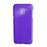 Θήκη TPU Σιλικόνης για Galaxy J6 2018 - Μωβ Ματ