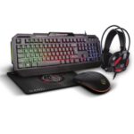 Ενσύρματο Gaming Σετ 4 σε 1 ZEROGROUND KB-1900GUHMS SUMIKO (Ποντίκι - Πληκτρολόγιο - Headphones - Mouse Pad)