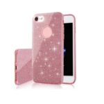 Θήκη TPU Σιλικόνης Glitter για iPhone 7 / 8 / SE 2020 - Ροζ