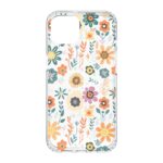 Σκληρή Θήκη IMD για iPhone 16 Pro Max - Σχέδιο Πορτοκαλί Λουλούδια
