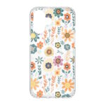 Σκληρή Θήκη IMD για iPhone 16 Plus - Σχέδιο Πορτοκαλί Λουλούδια