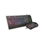 Zeroground Gaming Πληκτρολόγιο και Ποντίκι RGB KB-2000GUMS AZAI v2.0