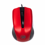 Ενσύρματο Ποντίκι Lamtech 100dpi LAM021233 - Κόκκινο