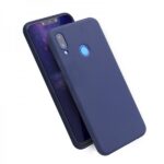 Θήκη TPU Σιλικόνης για Huawei P20 Lite - Ματ Σκούρο Μπλε