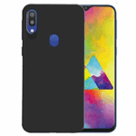 Θήκη TPU Σιλικόνης για Galaxy M30 - Μαύρη Ματ