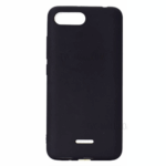 Θήκη TPU Σιλικόνης για Redmi 6A - Ματ Μαύρο