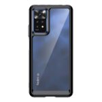 Θήκη TPU Σιλικόνης για Xiaomi Redmi Note 12 Pro 5G / Poco X5 Pro - Διάφανη με Μαύρο Πλαίσιο