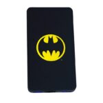 Lazerbuilt DC Batman Power Bank με 2 Θύρες USB-A και Φωτιζόμενο Logo 6000mAh 2A - Μαύρο