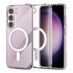 Σκληρή Θήκη GREEN ON Anti shock με MagSafe για Samsung Galaxy S22 - Διάφανο