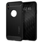 Θήκη SPIGEN Rugged Armor για iPhone X/Xs - Μαύρη Ματ
