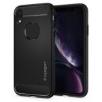 Θήκη SPIGEN Rugged Armor για iPhone XR - Μαύρη Ματ