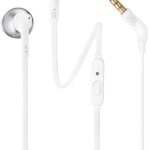 JBL Ακουστικά Tune 205 Handsfree In Ear - Ασημί