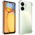 Θήκη TPU Σιλικόνης 1.5mm με Ενισχυμένες Γωνίες για Xiaomi Redmi 13C / Poco C65 - Διάφανο