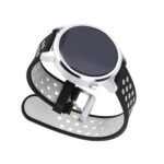 Λουράκι για Xiaomi Huami Amazfit Stratos 2 / 2s - Μαύρο - Λευκό