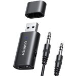 Ugreen CM523 Bluetooth 5.1 Receiver με θύρα εξόδου USB - Μαύρο