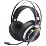 Gaming Ενσύρματα Ακουστικά Headphones ZEROGROUND RGB USB 7.1 HD-2800G SOKUN