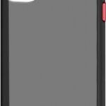 Θήκη Hard Cover με Χρωματιστά Κουμπιά για Samsung Galaxy A02s - Μαύρο Πλαίσιο