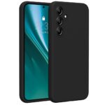 Θήκη TPU Σιλικόνης GREEN ON για Samsung Galaxy A35 - Μαύρο