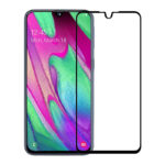 Tempered Glass FULL GLUE για Galaxy A20e / A40 - Μαύρο Πλαίσιο