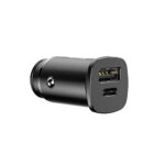 Φορτιστής Αυτοκινήτου BASEUS Circular PPS Smart με 2 Θύρες (USB Quick Charge 4.0 και Type C PD 3.0) - Μαύρο (CCALL-AS01)