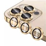 Tempered Glass / Προστατευτικά Τζαμάκια Κάμερας για iPhone 15 Pro / 15 Pro Max - Χρυσό