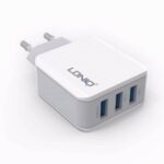 Φορτιστής Σπιτιού LDNIO A3301 3.1A με 3 Θύρες - Λευκός