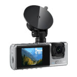 XO Σετ Κάμερα DVR Αυτοκινήτου με Οθόνη 2 Ιντσών για Παρμπρίζ και Κάμερα Οπισθοπορείας