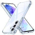 Θήκη GREEN ON TPU Σιλικόνης με Ενισχυμένες Γωνίες για Samsung Galaxy A56 - Διάφανo