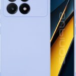 Θήκη TPU Σιλικόνης με Υφασμάτινη Επένδυση για Xiaomi Poco X6 Pro - Μωβ