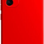 Θήκη TPU Σιλικόνης με Υφασμάτινη Επένδυση για Samsung Galaxy A56 - Κόκκινο