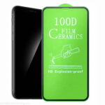 Nano Flexi Hybrid Ceramic Tempered Glass FULL GLUE για Samsung Galaxy A24 4G / A25 - Μαύρο Πλαίσιο