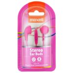 Ακουστικά Handsfree MAXELL - Ροζ