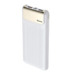 Power Bank Thin Digital BASEUS 10.000 mAh Quick Charge - Λευκό