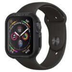 Θήκη SPIGEN Rugged Armor για Apple Watch 44mm / 45mm - Μαύρη
