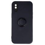 Θήκη Finger Grip με Βάση Στήριξης Δαχτυλίδι για Xiaomi Redmi 9A / 9AT - Μαύρη