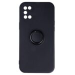 Θήκη Finger Grip με Βάση Στήριξης για Samsung Galaxy A02s - Μαύρο